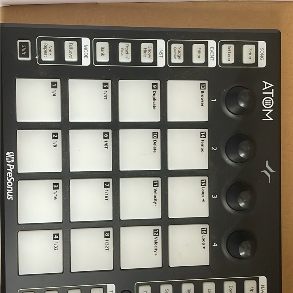 PreSonus ATOM MIDI Pad Controller